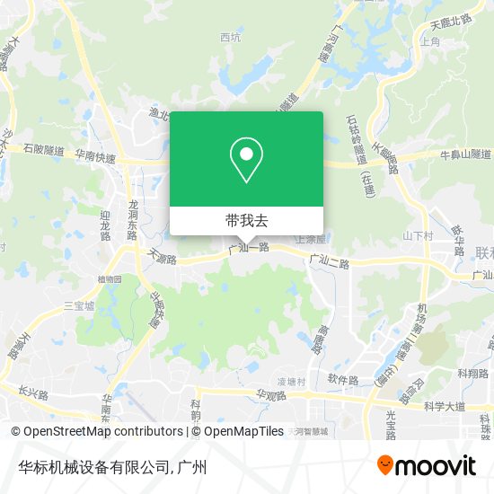 华标机械设备有限公司地图