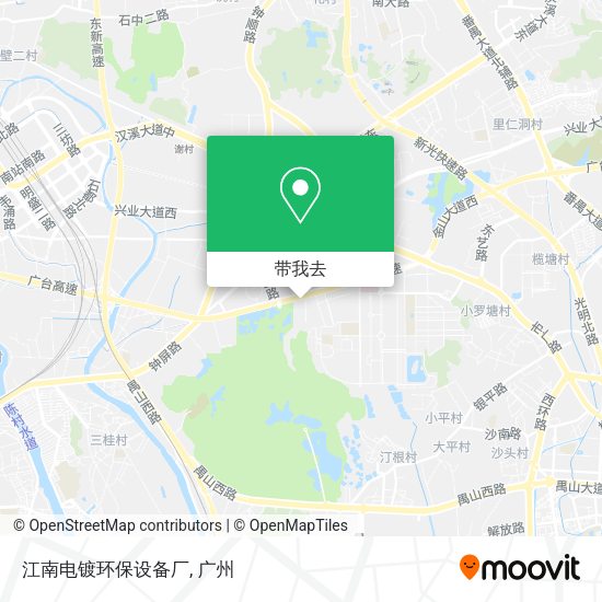 江南电镀环保设备厂地图