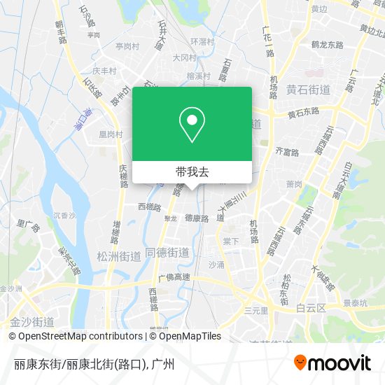 丽康东街/丽康北街(路口)地图