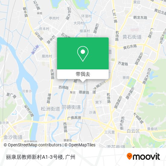 丽康居教师新村A1-3号楼地图