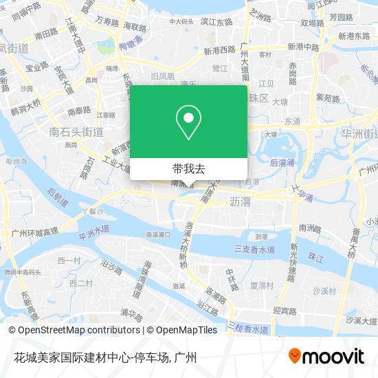花城美家国际建材中心-停车场地图