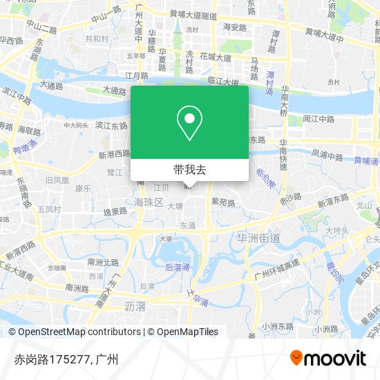 赤岗路175277地图