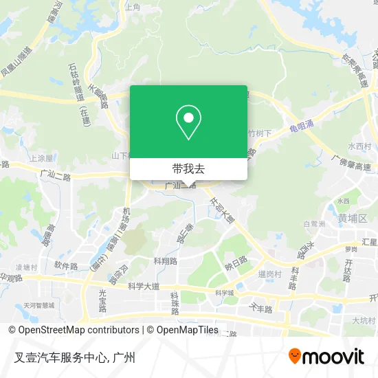 叉壹汽车服务中心地图