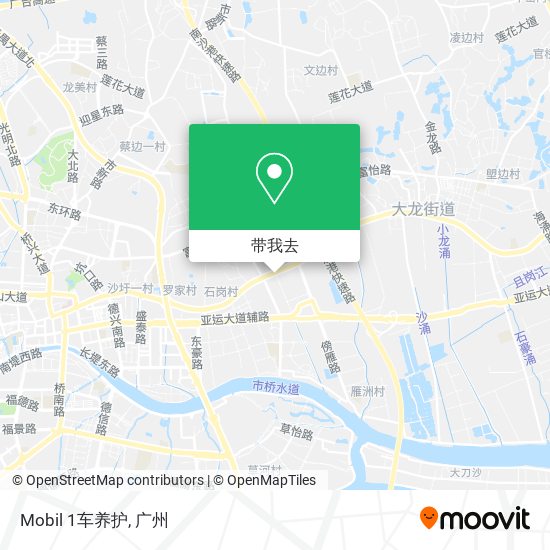 Mobil 1车养护地图