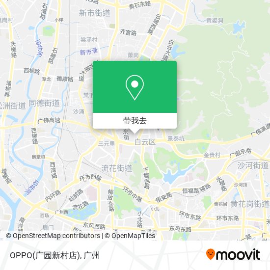 OPPO(广园新村店)地图