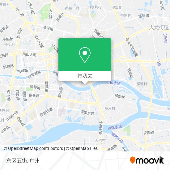 东区五街地图