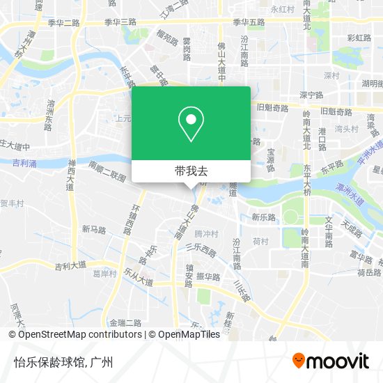怡乐保龄球馆地图