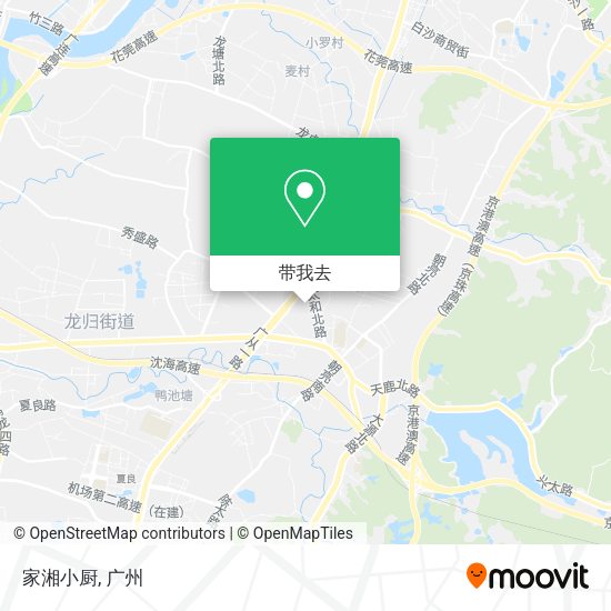 家湘小厨地图