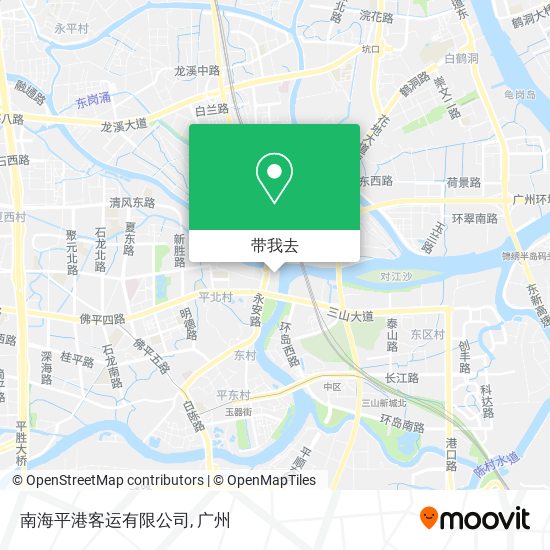 南海平港客运有限公司地图