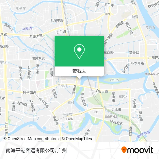南海平港客运有限公司地图