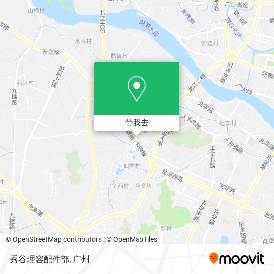 秀谷理容配件部地图