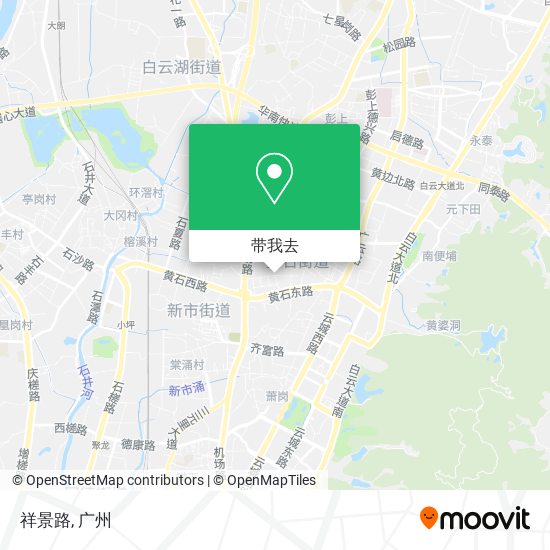 祥景路地图