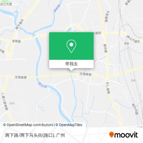 两下路/两下马头街(路口)地图