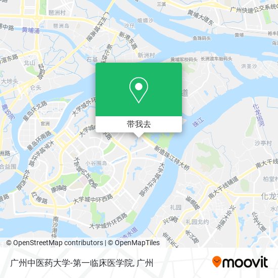 广州中医药大学-第一临床医学院地图