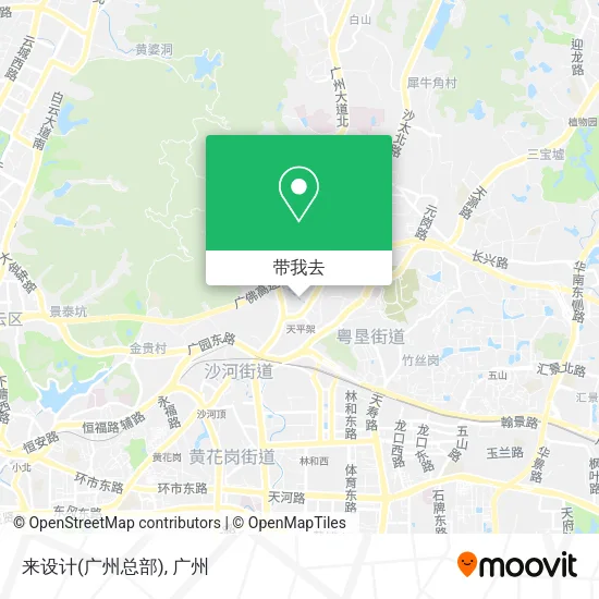 来设计(广州总部)地图