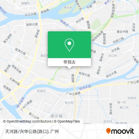 天河路/兴华公路(路口)地图