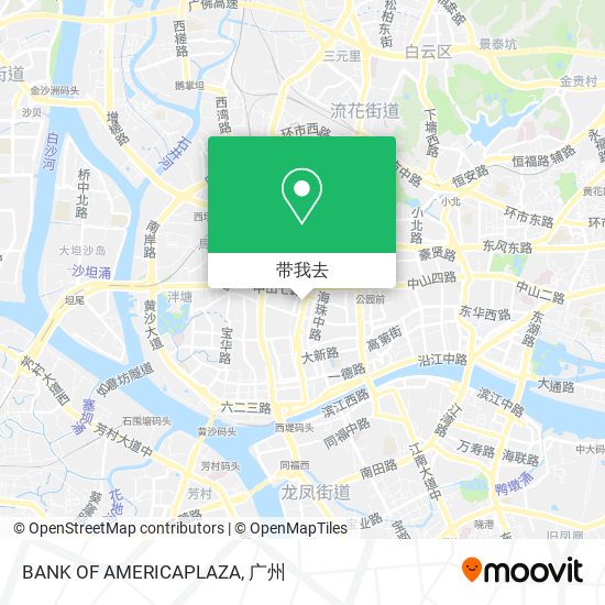 BANK OF AMERICAPLAZA地图