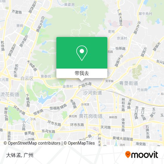 大钵孟地图
