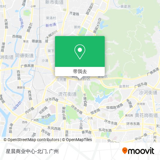 星晨商业中心-北门地图
