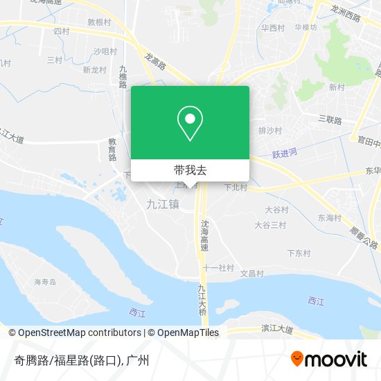 奇腾路/福星路(路口)地图