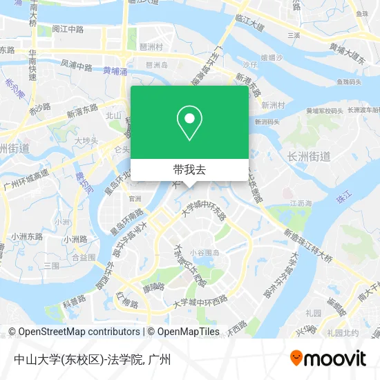 中山大学(东校区)-法学院地图