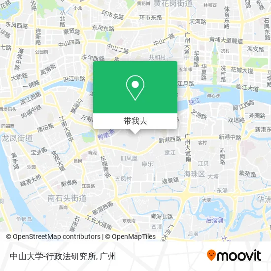 中山大学-行政法研究所地图