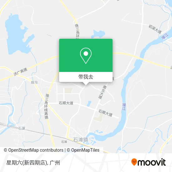 星期六(新四期店)地图