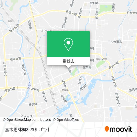 嘉木思林橱柜衣柜地图