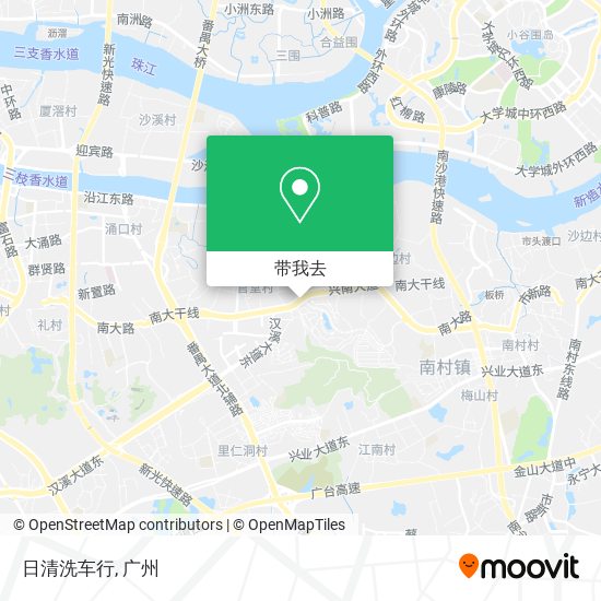 日清洗车行地图
