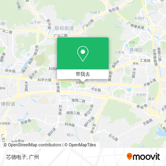 芯德电子地图