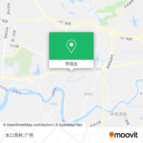 水口营村地图