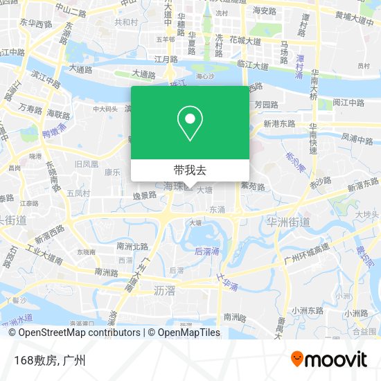 168敷房地图