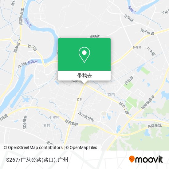 S267/广从公路(路口)地图