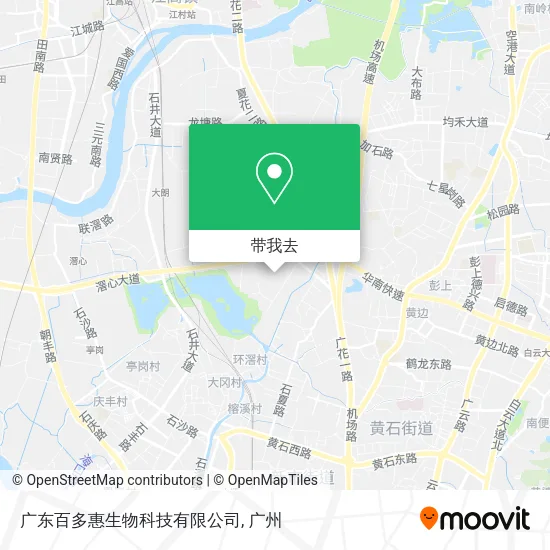 广东百多惠生物科技有限公司地图