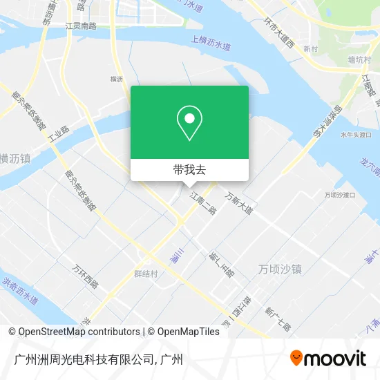 广州洲周光电科技有限公司地图