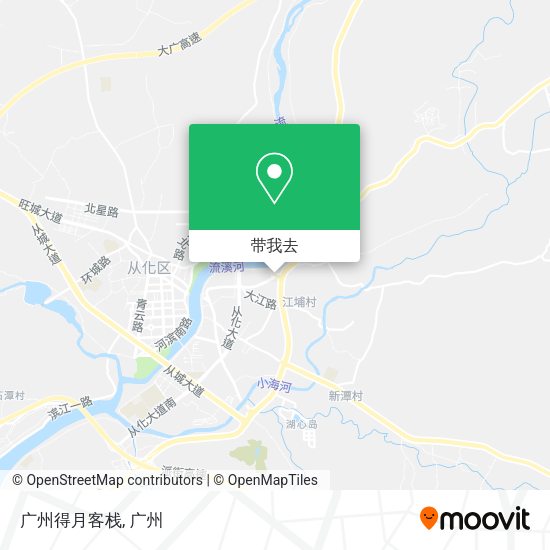 广州得月客栈地图