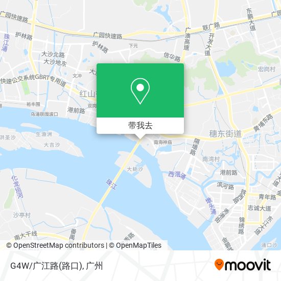G4W/广江路(路口)地图