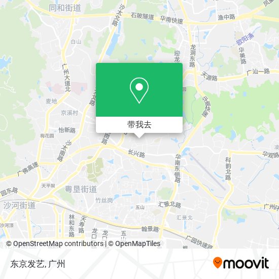 东京发艺地图
