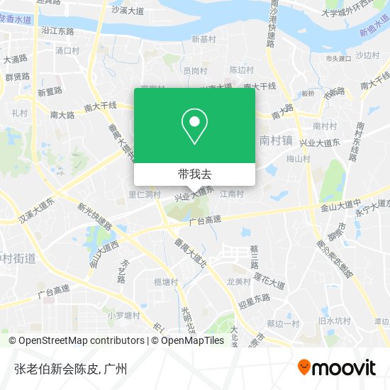张老伯新会陈皮地图