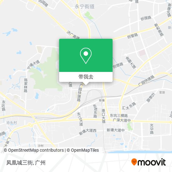 凤凰城三街地图