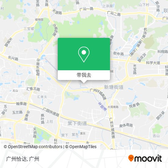 广州恰达地图