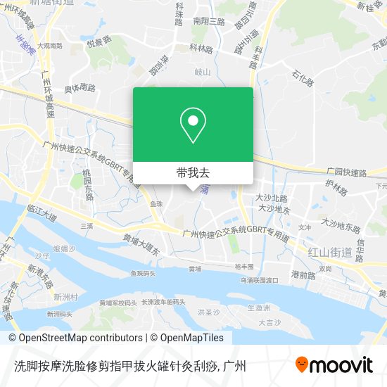 洗脚按摩洗脸修剪指甲拔火罐针灸刮痧地图