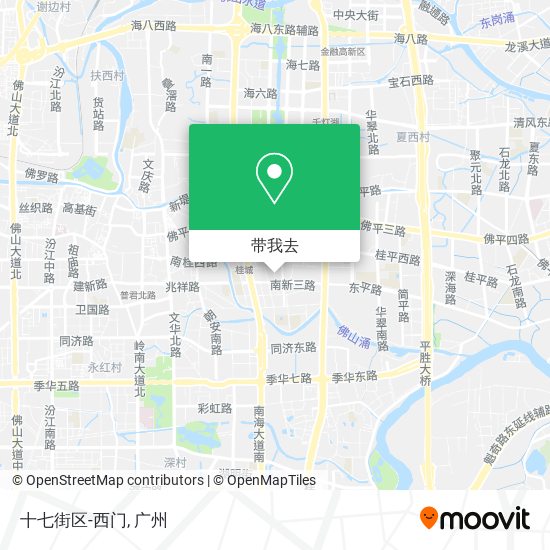 十七街区-西门地图