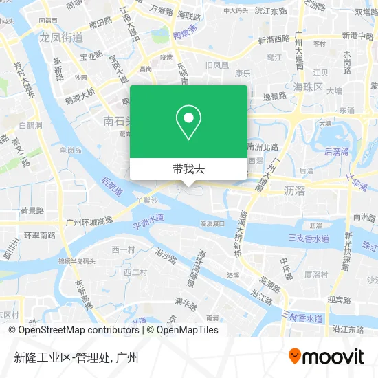 新隆工业区-管理处地图