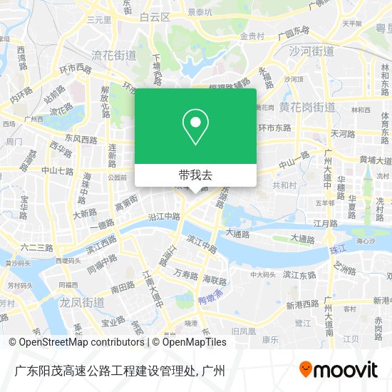 广东阳茂高速公路工程建设管理处地图