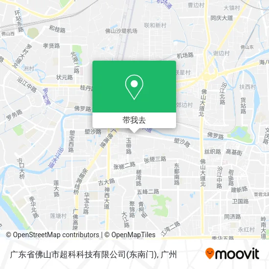 广东省佛山市超科科技有限公司(东南门)地图