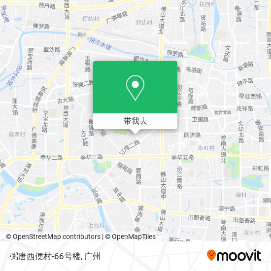 弼唐西便村-66号楼地图