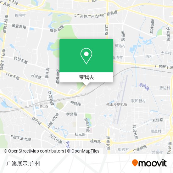 广澳展示地图