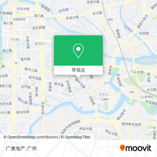 广澳地产地图