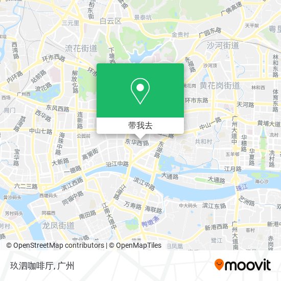 玖泗咖啡厅地图